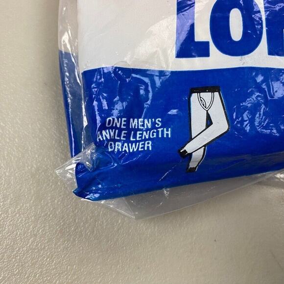 Vintage J E Morgan Long Johns Mens Large Beige Thermal Underwear Pant 38 / 40 - Picture 4 of 6